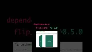 Create a Flip card animation in flutter in just 60 seconds 😱