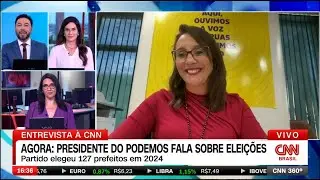 Renata Abreu - Entrevista CNN 29/10/2024