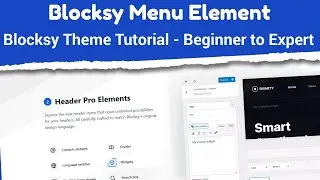 Blocksy Menu Element | Blocksy Theme Tutorial - Beginner to Expert