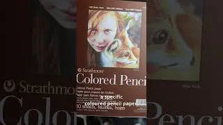 Which Paper for Coloured Pencils - Part 1... Art Tips #colorpencil #drawing #arttips #arttutorials