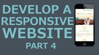 Develop A Responsive Website with HTML5, CSS3, jQuery - Part 4 Callout and Footer Sections