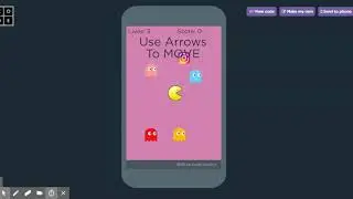 DEMO: PACMAN & 4 GHOSTS - App Lab