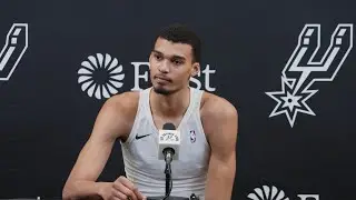 2023-24 San Antonio Spurs Season | Victor Wembanyama Post-Game Interview 12.13.2023