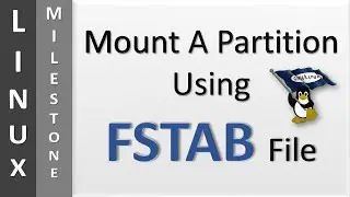 Mount Partition Using FSTAB in Linux