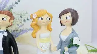 FIGURAS DE TARTA DE NOVIOS DE BODA ​✨​ | DECORACIÓN PARA BODA| IDEAS  ORIGINALES | 🎁​ REGALANTES.COM