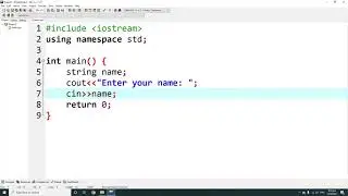 C++ Create a program that will display your name