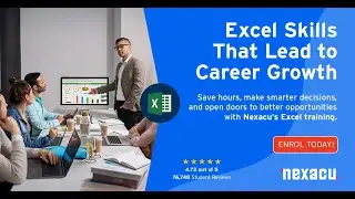 Nexacu Excel Courses | Beginner to Advanced Excel Skills | Excel Certification