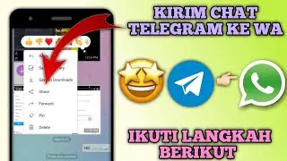 Cara Kirim Pesan Telegram ke Whatsapp