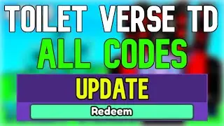 New Toilet Verse Tower Defense Codes | Roblox Toilet Verse Tower Defense Codes (January 2024)