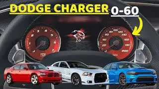 Dodge Charger 0-60 & 1/4 Mile Acceleration Videos – Every Engine Shown (2006-2023 V6 & V8s)