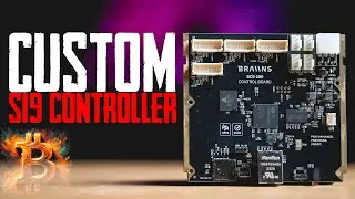 Custom S19 Bitcoin Miner Control Board from Braiins - BCB100