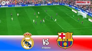 Real Madrid vs Barcelona - Ft. Mbappe Yamal | El Clasico - Full Match All Goals | FC 24 Gameplay