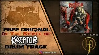 🥁 Kreator Style Drum Track - 206 BPM (FREE WAV DOWNLOAD)