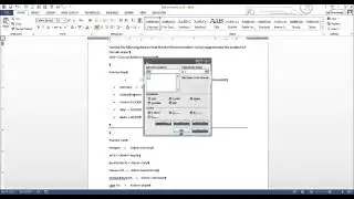 Tab Stop Practice Solution