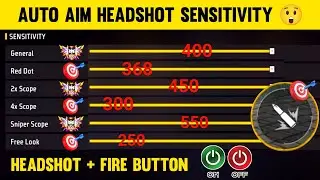 After Update 200 Sensitivity Settings | Free Fire Max Auto HeadShot Sensitivity | Garena Free Fire