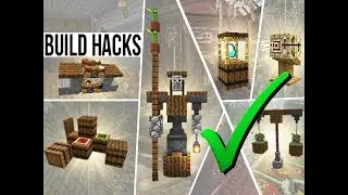 NEW Minecraft 1.14 Build HACKS & Tips!