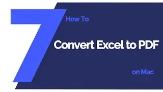 How to Convert Excel to PDF on Mac | PDFelement 7