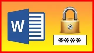 How to add a password to a Word 2016 document - Tutorial