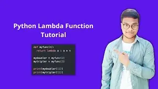 Python Lambda Function Tutorial 