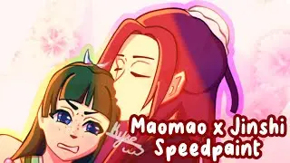 Maomao x Jinshi Speedpaint | ibispaint x | Apocathary Dairies