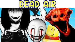 FNF DEAD AIR (Full Gameplay + Hidden Song)