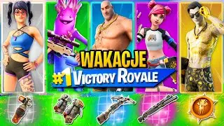 LOSOWY WAKACYJNY SKIN CHALLENGE w Fortnite