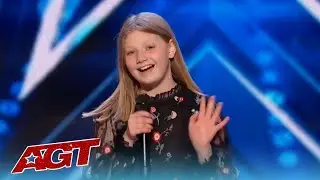 SHOCK! Watch What Happens When Cute 10-Year-Old Harper Opens Her Mouth On Americas Got Talent