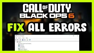 FIX Call of Duty: Black Ops 6 Crashing, Freezing, Not Launching, Stuck & Black Screen