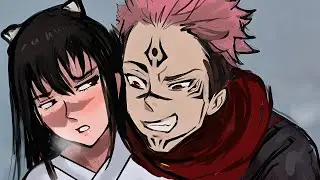 Utahime x Sukuna┃Jujutsu Kaisen Comic Dub┃JJK