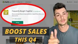 💰 Frequently Bought Together Shopify App Tutorial to Boost Sales in Q4 (Best Shopify App)