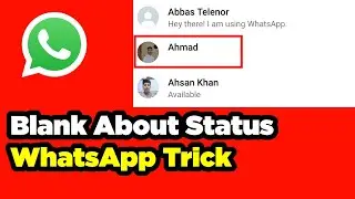 How To Hide About Status In Whatsapp 2022