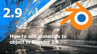 How to add materials to objects in Blender 2.9||Tutorial for beginners