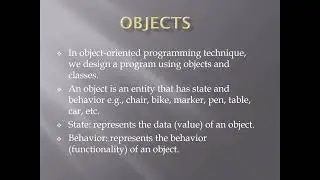 Session 23 -  Java OOP - Introduction, Class, and Object part 1