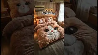 This cat bedding looks so cozy!