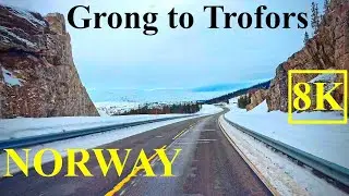 Scenic Drive from Grong to Trofors, Norway | Stunning Nordic Landscapes