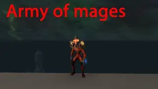 Army of mages - Fire mage pvp - Shadowlands 9.1