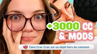 J'ai installé 3000 CC & MODS dans les Sims 4 (et je me suis trop amusée) ! 🥵