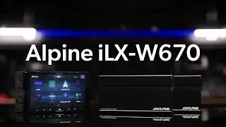 Alpine iLX-W670 touchscreen receiver | Crutchfield