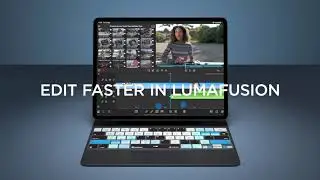 LumaFusion Keyboard Cover for iPad Magic Keyboard Case