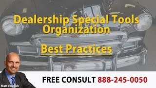 Auto Dealership Special Tools Organization - 888.245.0050 - GM Tool Inventory Service