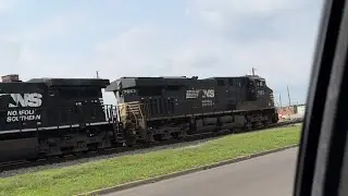 Train video all the way to the dead end