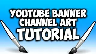 How To Make A YouTube Banner In Photoshop 2015! YouTube Channel Art Tutorial!