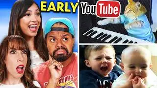 Millennials React To YouTube's First Viral Videos! (Boxxy, The Landlord, Double Rainbow) | React