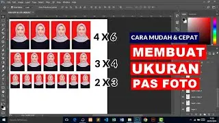 Cara Mudah Membuat Ukuran Pas Foto di Photoshop