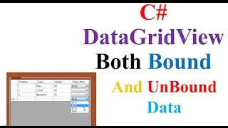 C# DataGridView -  Include Both Bound and Unbound Data