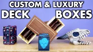 Custom And Luxury Deck Boxes For Magic: The Gathering, Pokemon, Flesh And Blood and More!