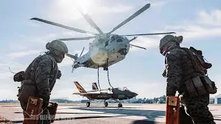 Here’s How the U.S. Marines New Helicopter Easily Lifts the F-35 Fighter Jet