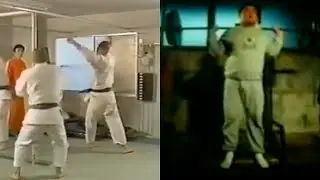 Judo gym exercises from the 1970s