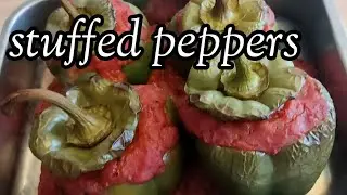 Stuffed Bell Peppers/Gefühllte Paprika by Ms Gemz