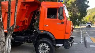Штурмуем подъемы города Сочи на КамАЗ 65115